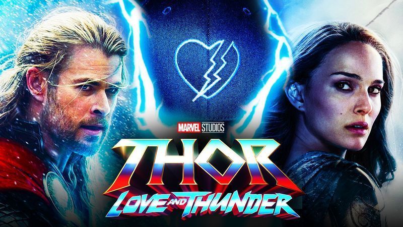 Chris Hemsworth och Natalie Portman i Thor: Love and Thunder