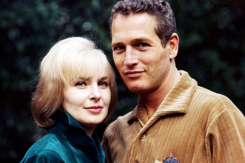 Paul Newman in Joanne Woodward