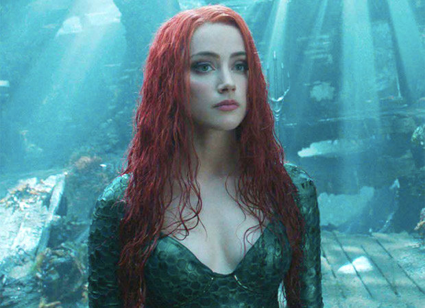   Amber Heard em foto de Aquaman