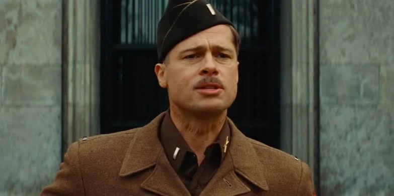   Brad Pitt v Inglourious Basterds