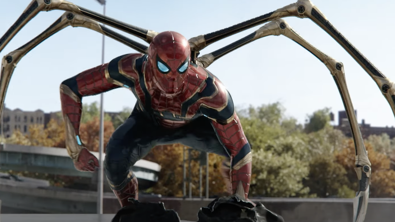   Tom Holland's Spider-Man in "No Way Home"