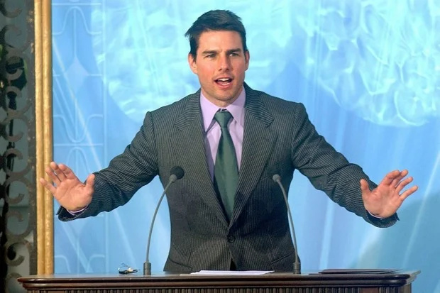   Tom Cruise on saientoloogia aktiivne liige