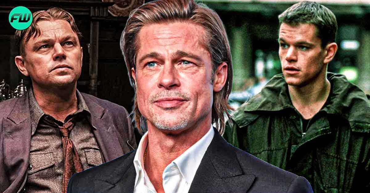 Raison surprenante pour laquelle Brad Pitt n'a pas volé le rôle de Matt Damon dans le film légendaire de Leonardo DiCaprio de 291 millions de dollars qui a remporté 4 Oscars