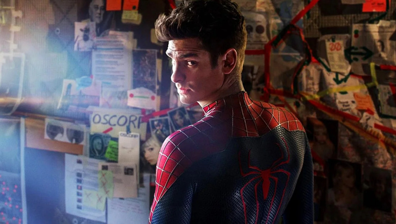   Andrew Garfield als de Amazing Spider-Man