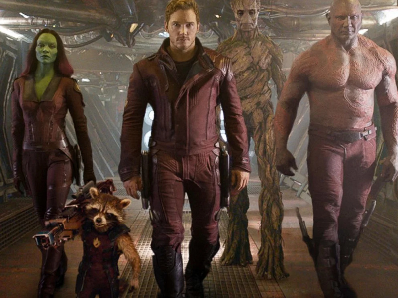   Dave Bautista ako Drax vo filme Guardians of the Galaxy