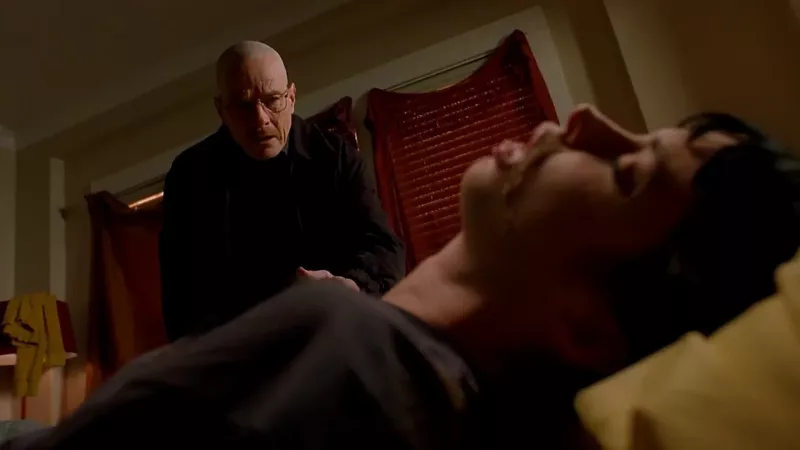  Κρίστεν Ρίτερ's death scene in Breaking Bad
