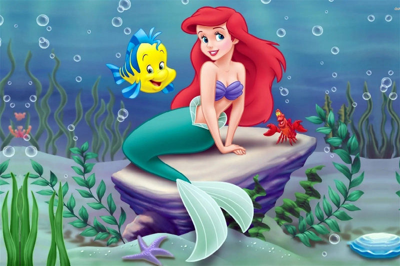   The Little Mermaid 2023 mangler magien til den originale lille havfruen (på bildet)