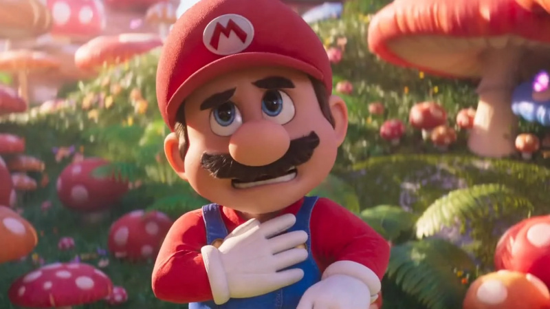   Chris Pratt como Mario.