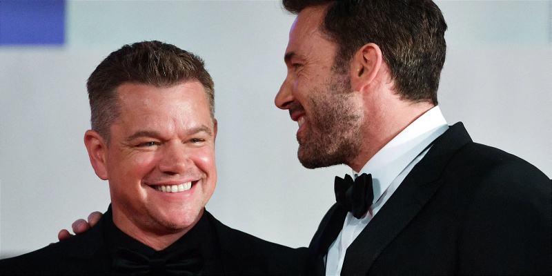   Matt Damon és Ben Affleck a 78. Velencei Filmfesztiválon 2021-ben