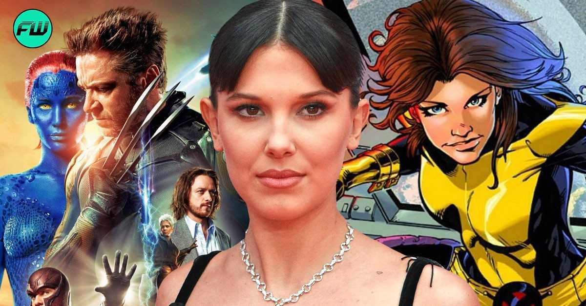 Enquanto o MCU se prepara para a reinicialização dos X-Men, Millie Bobby Brown se junta ao Exército Mutante da Marvel como Kitty Pryde em uma das mais épicas artes virais dos fãs