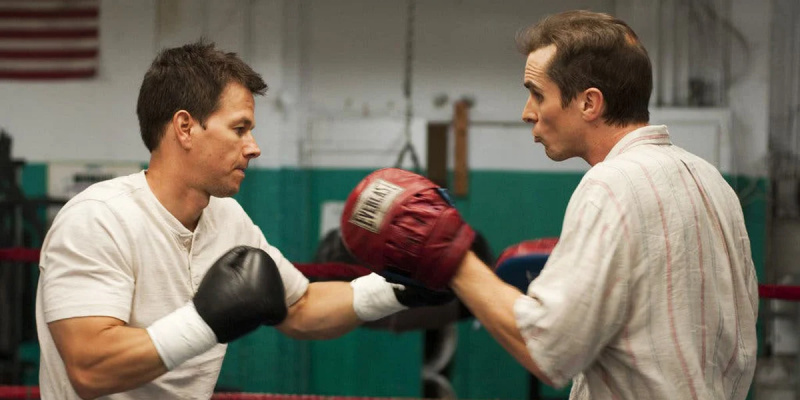   Mark Wahlberg e Christian Bale em The Fighter Todd Lieberman