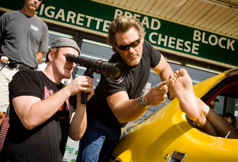   Quentin Tarantino und Kurt Russell in Grindhouse (2007)