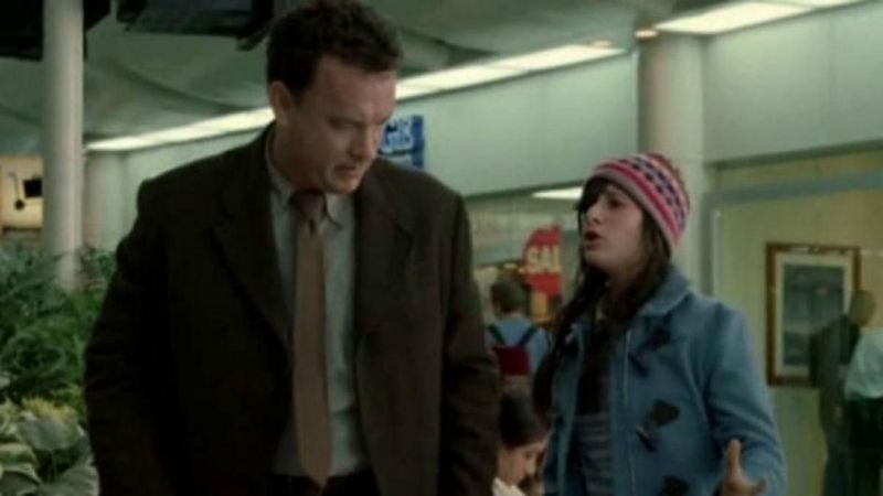 Da Steven Spielbergs datter kom med et kort innlegg i The Terminal (2004)