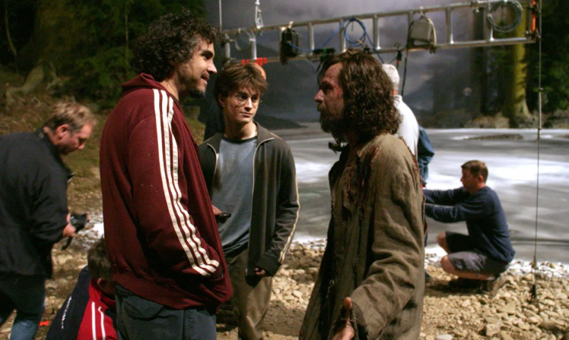   Gary Oldman, Alfonso Cuarón och Daniel Radcliffe