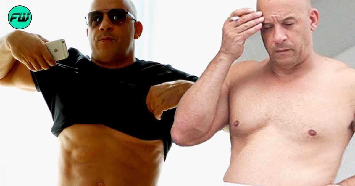 Der schnelle X-Star Vin Diesel trollte Body-Shamer mit steinharten Bauchmuskeln nach der Kritik an „Ultimate Dad Bod“.