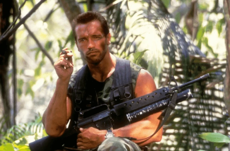   Arnold Schwarzenegger w Predatorze