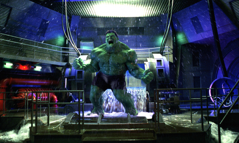   Hulk dans une frénésie