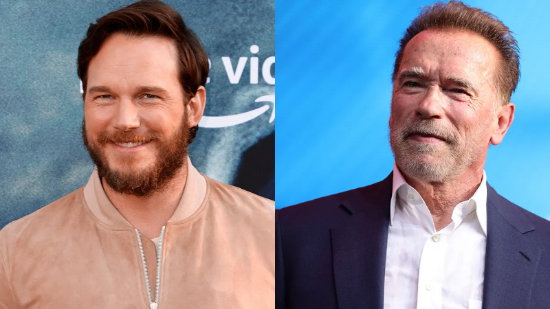 „Er ist ein wirklich netter Mann“: Trotz seiner Unsicherheiten gegenüber Marvel-Star Chris Pratt hat Arnold Schwarzenegger nichts als Lob für seinen Schwiegersohn übrig