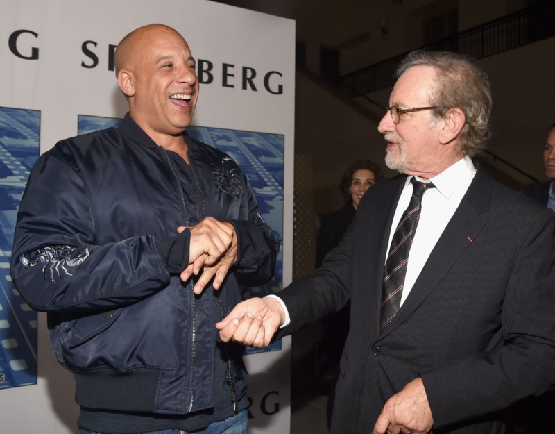   Stevenas Spielbergas mano, kad Vinas Dieselis turėtų sukurti daugiau filmų