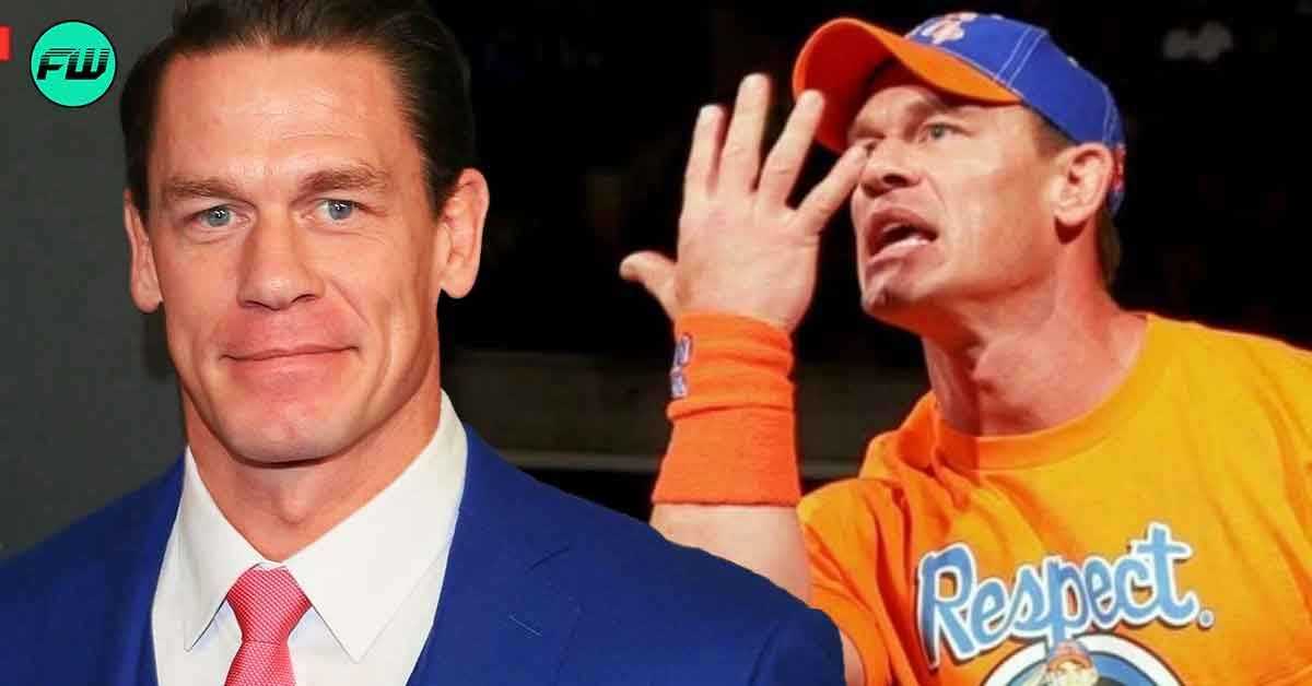 John Cena의 상징적인 You Can't See Me 제스처는 8천만 달러 규모의 Fast X Star를 가장 큰 WWE 스타로 만든 도전으로 시작되었습니다.