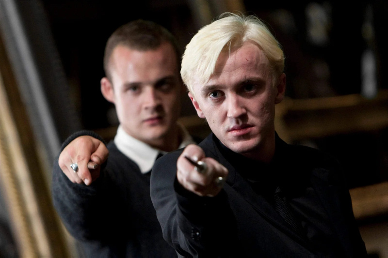   Tom Felton în rolul lui Draco Malfoy