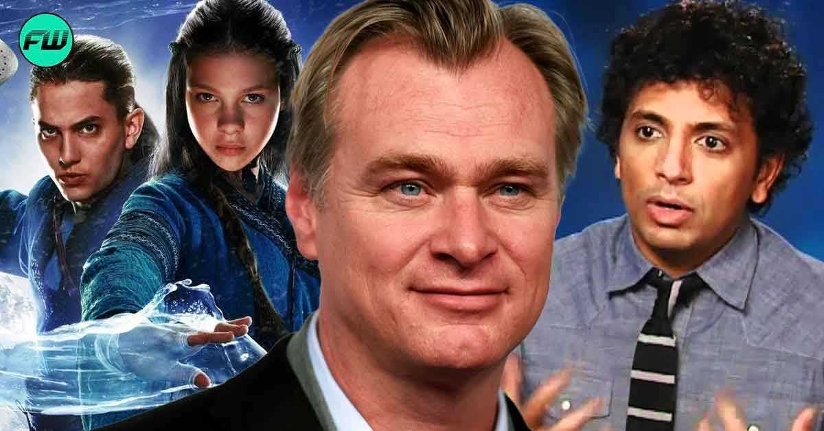 Presenečen sem, da je trenutno živ: Christopher Nolan je posvaril M. Nighta Shyamalana, preden se je lotil projekta, kot je 'The Last Airbender'