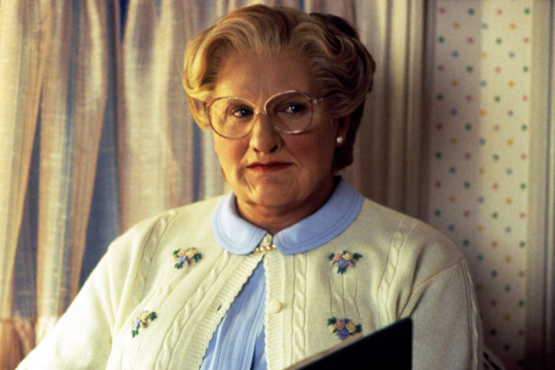   Bayan Doubtfire'da Robin Williams