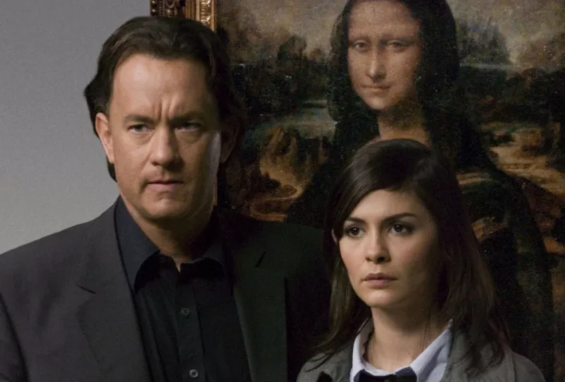   Tom Hanks v Da Vincijevi šifri (2006).