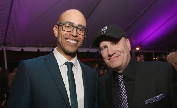   Nate Moore con Kevin Feige