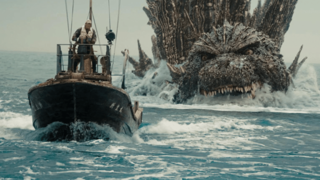   En stillbilde fra Godzilla Minus One