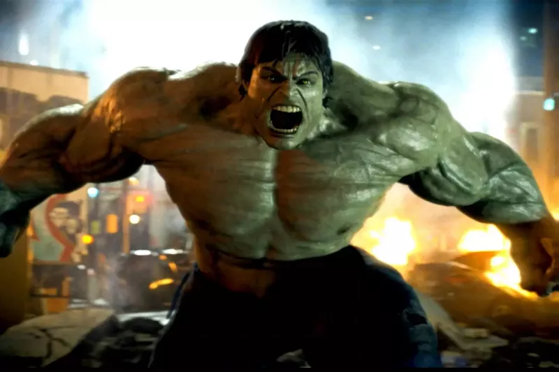   Edward Norton nel ruolo di Hulk.