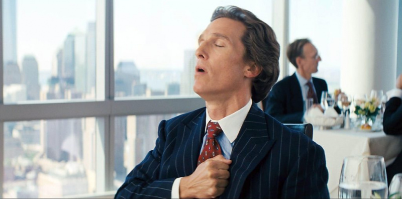   Matthew McConaughey u filmu Vuk s Wall Streeta.
