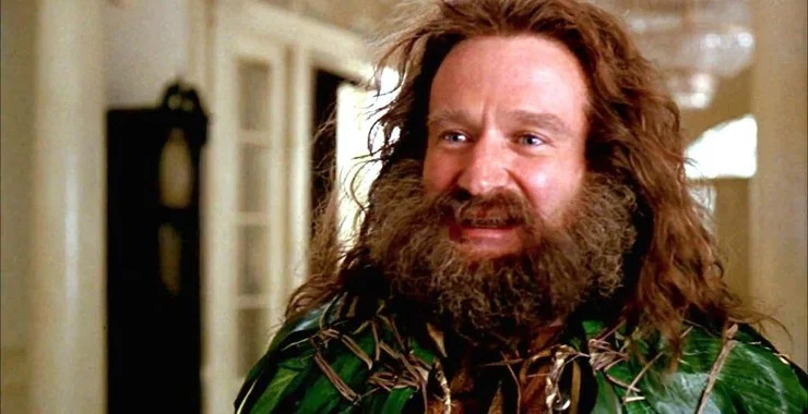 „Aladinov džin sa stretáva s Harrym Potterom“: WB nenechal Robina Williamsa hrať Hagrida, keďže nebol Brit