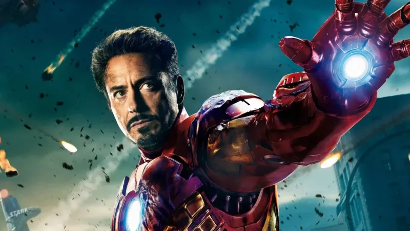   Robert Downey jr. als Iron Man