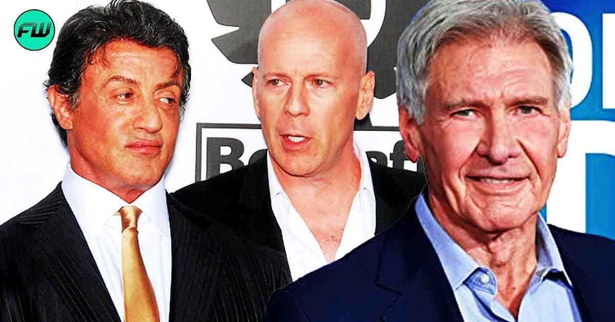 Sylvester Stallone humilló a Bruce Willis por pedirle un salario de 4 millones de dólares, lo reemplazó con Harrison Ford y le pagó 3 millones más en 'Los Mercenarios 3'