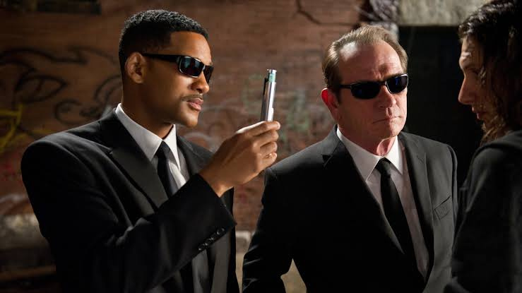   Will Smith und Tommy Lee Jones in „Men in Black“.