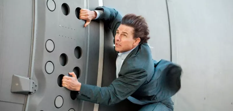   Tom Cruise dans Mission Impossible : Rouge Nation (2017).