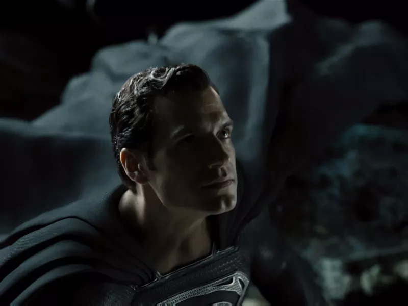   Henry Cavill Superman szerepében a Zack Snyderben's Justice League (2021).