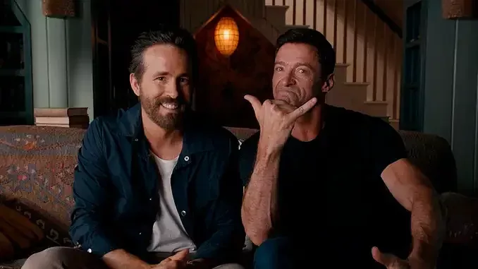   Ryanas Reynoldas kartu su Hugh Jackmanu pateikia atnaujinimus apie Wolverine.