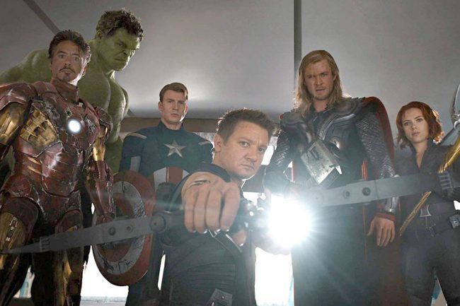 Het originele Avengers-team