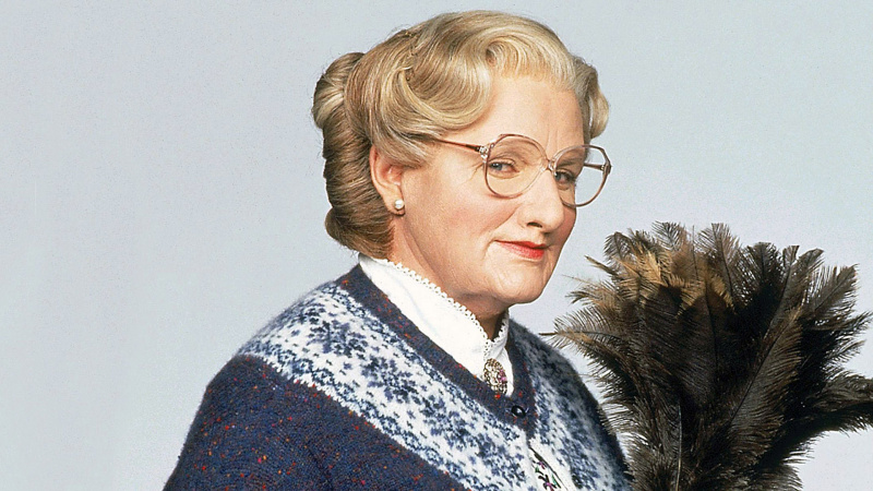 „Bolo to ako božská inšpirácia“: Existuje asi 900 škatúľ Robina Williamsa Mrs. Doubtfire Zábery Disney stále nezverejní