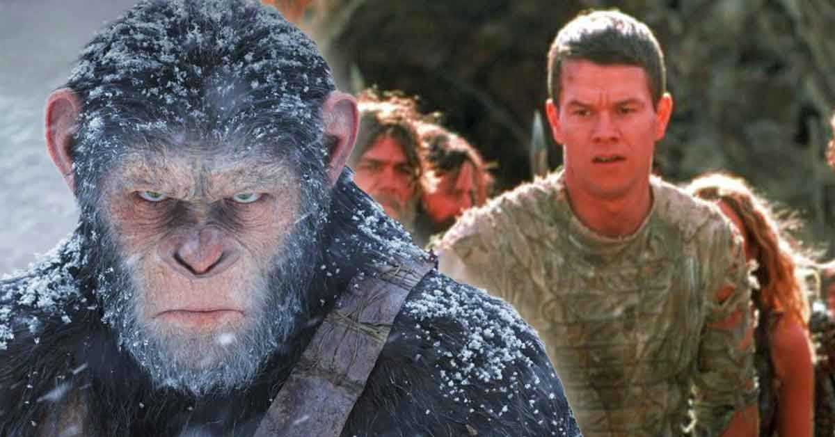 De skubbede ham i den forkerte retning: Mark Wahlberg forsvarede instruktøren Tim Burton efter deres Planet of the Apes-film mislykkedes elendigt