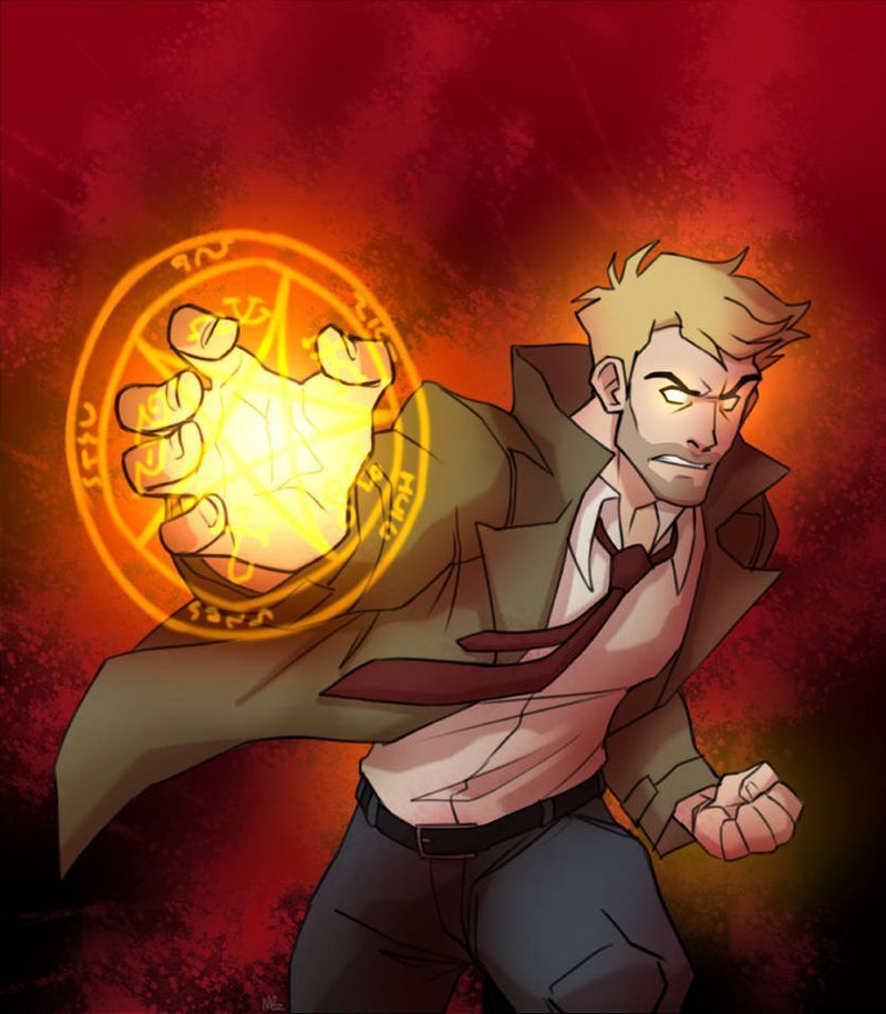 10 de los fan art más fenomenales de John Constantine que podrían