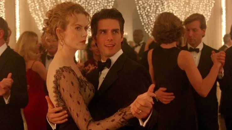   Tom Cruise e Nicole Kidman em De Olhos Bem Fechados