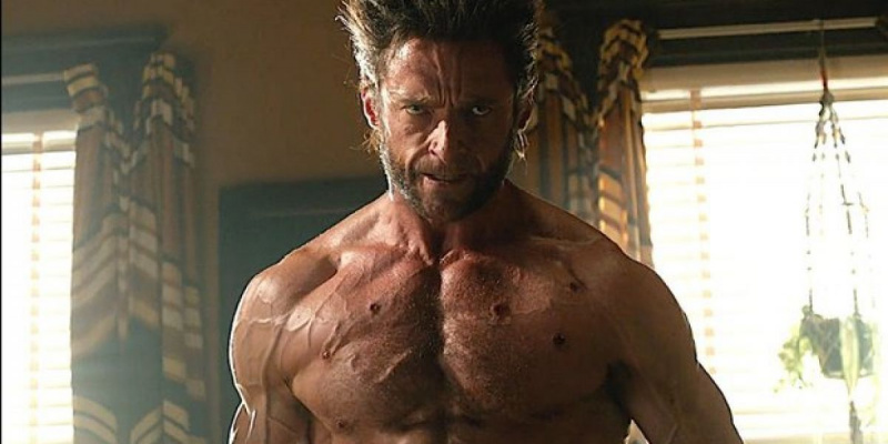   Wolverine rolünde Hugh Jackman