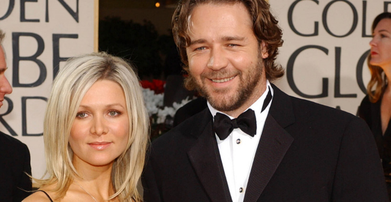   Danielle Spence i Russell Crowe