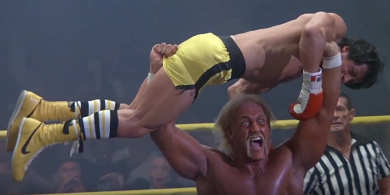   Sylvester Stallone vs Hulk Hogan i Rocky III
