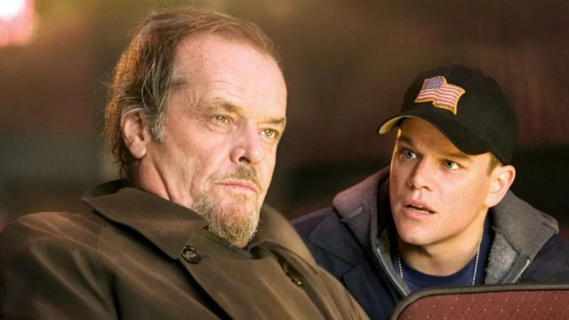  Matt Damon cu Jack Nicholson
