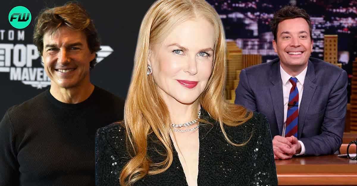 To je také trápne: Bývalá manželka Toma Cruisa Nicole Kidmanová, moderátorka Jimmy Fallon neskoro večer, odstúpila a myslela si, že je gay