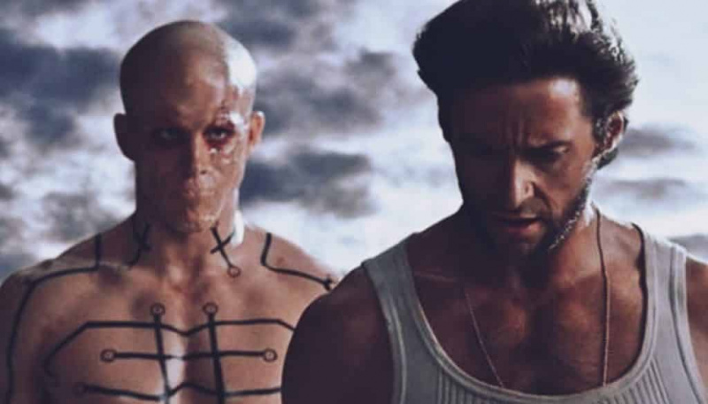   Raiens Reinolds un Hjū Džekmens filmā X-Men Origins: Wolverine